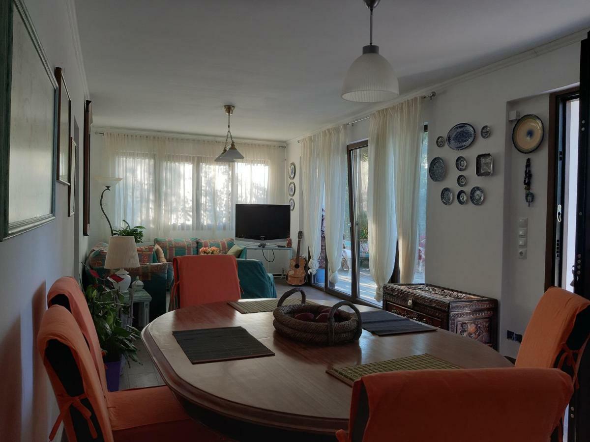 Litsas'Cozy House Villa ปอร์โตราฟตี ภายนอก รูปภาพ